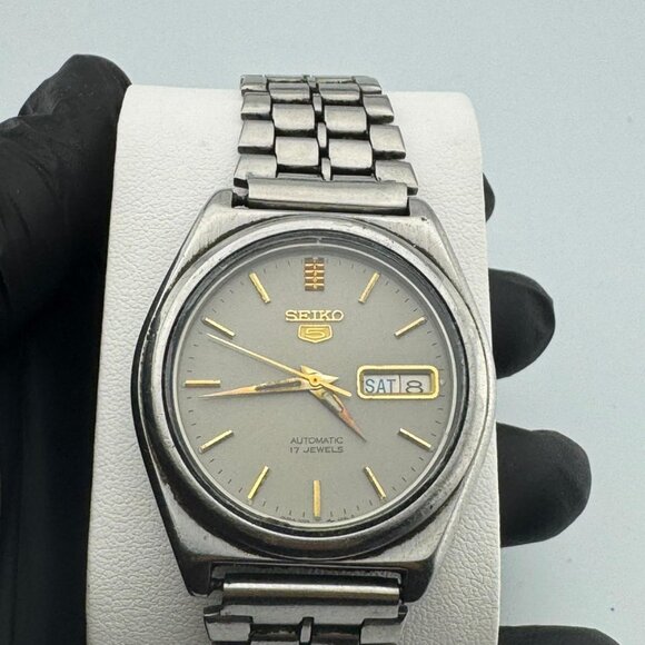 Seiko 5 Automatic 17 Jewels - Vintage Wrist Watch - Made in Japan - Picture 3 of 7